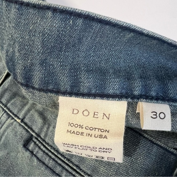 Doen Mercer Wide Leg Jeans La Rochelle wash Sz 30 - Picture 7 of 8